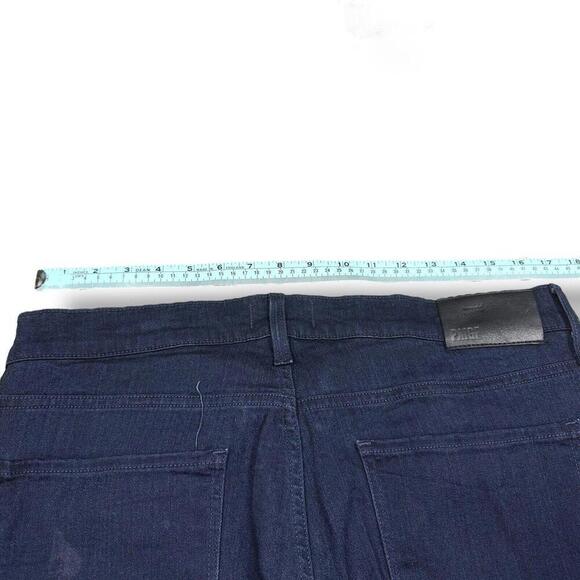 Paige Jeans Mens W33 Federal Dark Navy Slim Straight Stretch Preppy Denim Casual - Picture 7 of 9